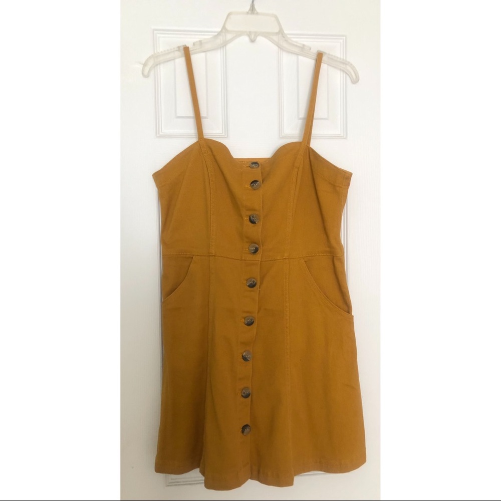 dark yellow dress